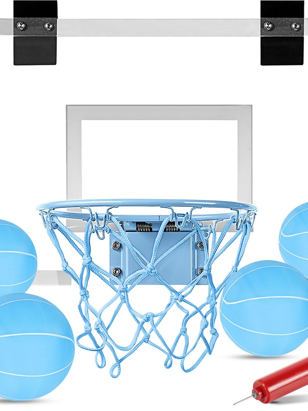 Ropoda Mini Basketball Hoop - Glow In The Dark, Indoor